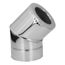 Cot 45⁰ Ø150/220 inox/inox