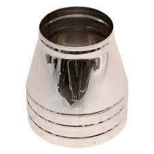 Con Ø220/280 inox/inox