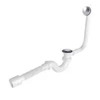 Sifon pentru cadă 1 ½ / 40mm, direct (B1050K) cu clapetă