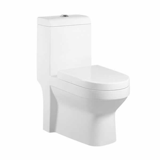 Vas WC NEPTUN 9120, evacuare 90°, cu rezervor integrat