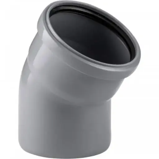 Cot PP, Ø110/30° canalizare, gri, Aquer