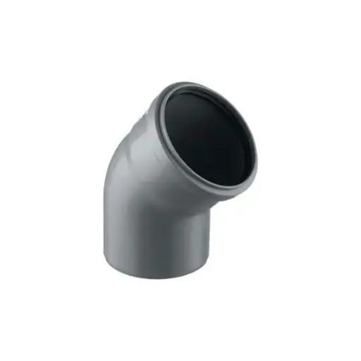 [5120] Cot PP , Ø110/45° canalizare, gri