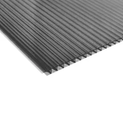 Policarbonat DOCKE profilat L=1,06x3,0m Bronz deschis UV (Italia)
