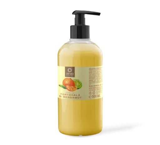 Sapun lichid portocala si bergamot 500 ml DEMO 