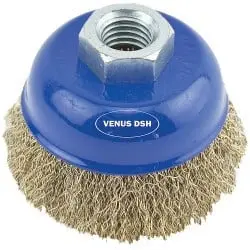 [Cod 01307] Perie de slefuit sirma ondulata №65 blister/72