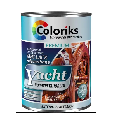 Lac pentru iahturi poliuretanic 2,75 l Coloriks