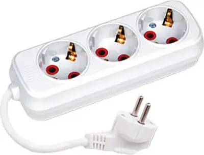 [72026 Nanu M.] TEB Prelungitor 3 prize c/p 2m '16A'. alb