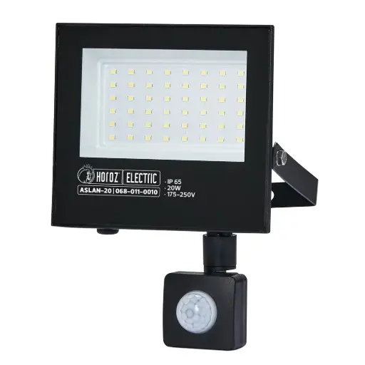 [71708 Nanu M.] Proiector LED cu senzor, 20 W, 1600 lm, 6400 K, 