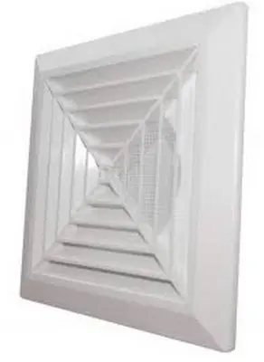 [Cod 7004387] Grila d-150, 203x203 de ventilare KKS de tavan. DOSPEL