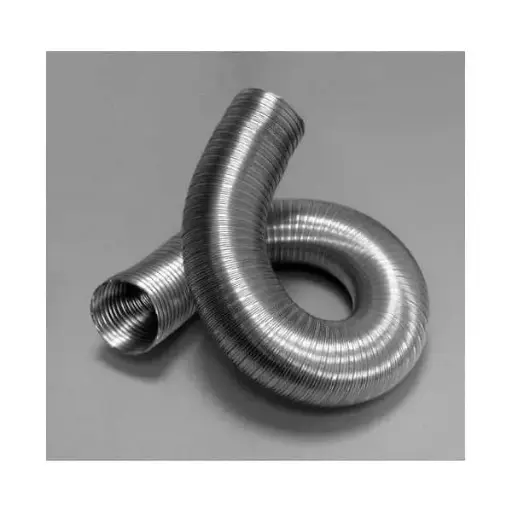 [10085] Tub flexibil d100mm, 1-3m, aluminiu 