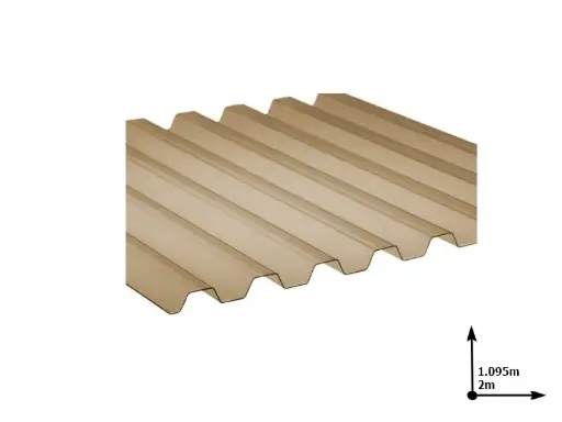 [Cod 01019] Ondex 2.5*1.095m fumuriu  trapezoid 