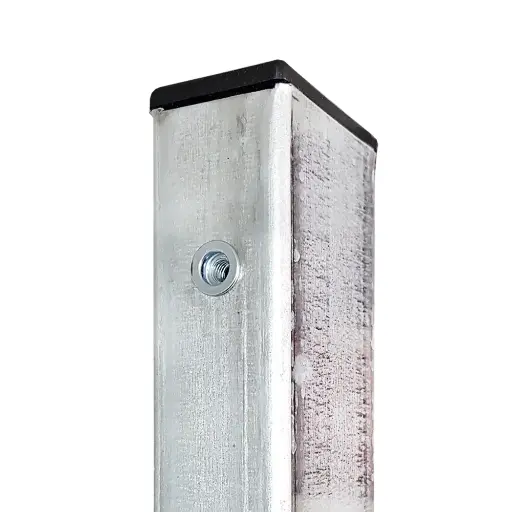 [Cod 404025z] STÂLP ZINCAT 40x40 h-2.5m EURO GARD