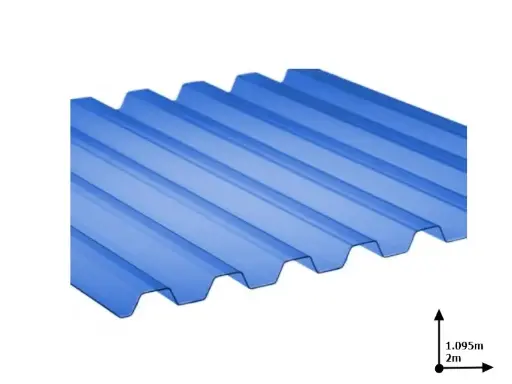 [Cod 0131920] Ondex 2.0*1.095m Albastr trapezoid