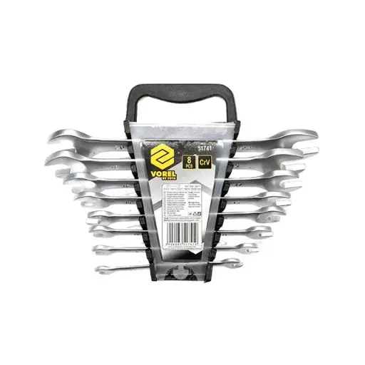 [Cod 17419] Set chei duble 6 - 22 mm SATIN 8 buc.