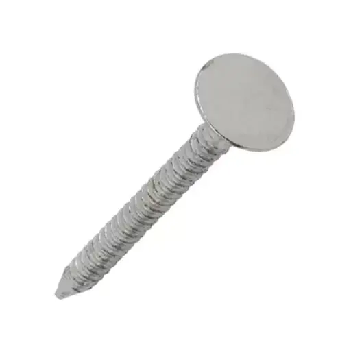 094306 Cuie inelate cu cap lat 3,0х40 zincate