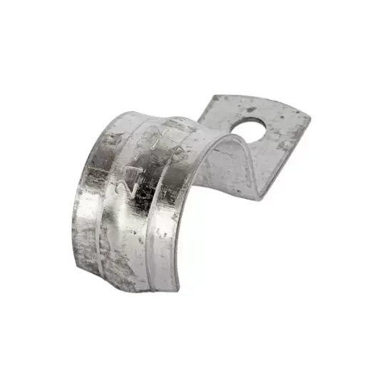 123225 Clema otel p/u fixare cablu electric 24-25х1,2mm simpla