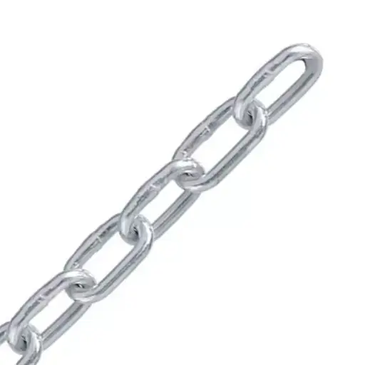 501005 DIN 5685A Lant zincat_5,0mm cu veriga scurta