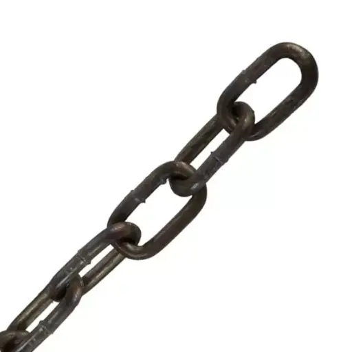 503004 DIN 5685 A Lant negru_4,0mm cu veriga scurta
