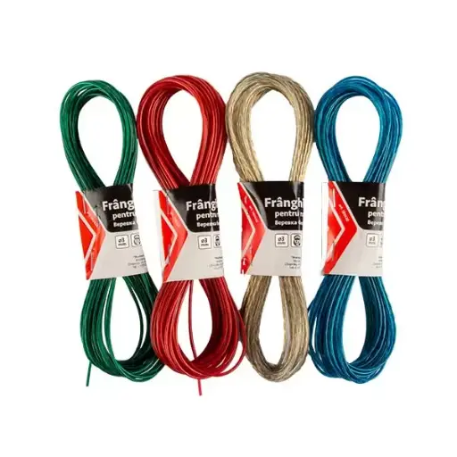 [180620] Franghie pentru rufe_inima otel_acop. PVC_3mm x 10m 