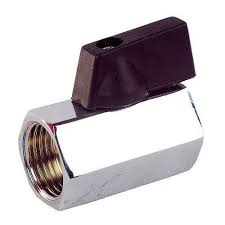 Robinet mini pentru apă cu bilă 1/2" F-F (filet interior-exterior)