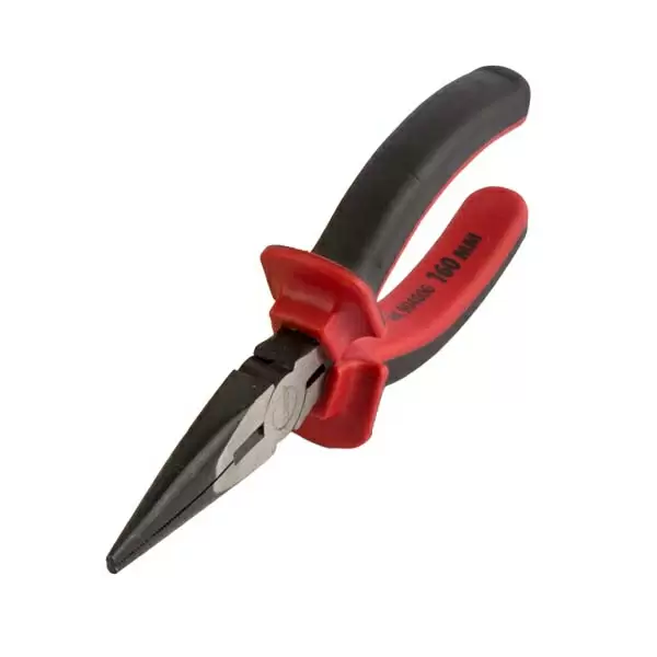 Cleste cu varf alungit 160mm, maner cauciucat Profmet