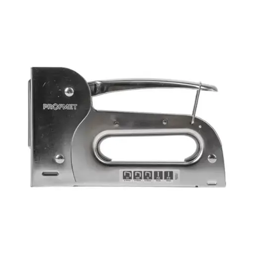 [305625] Capsator manual din otel pentru 5 tipuri de capse, cu capse 500buc. in set 