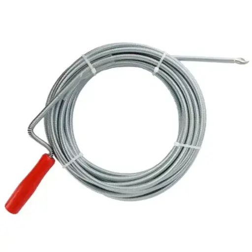 [526003] Dispozitiv tip sarpe pentru desfundat tevi cu virful ascutit  8mm х 5m