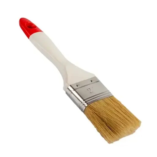 353304 Pensula_2,5"/63mm cu fibre naturale, maner din lemn "STANDART-PLUS"
