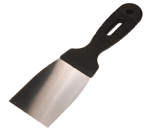 Șpaclu 80mm cu maner din plastic