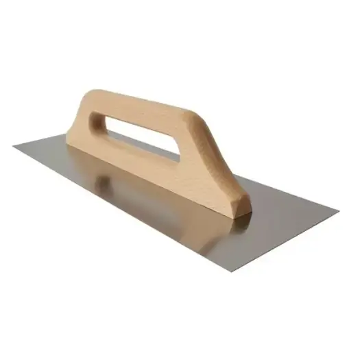 [371306 Profmet] Drisca din inox 130х480 mm cu miner din lemn Profmet