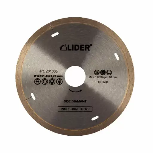 [201010 LIDER] Disc diamantat continuu 230x1,8x22,23mm Industrial tools 