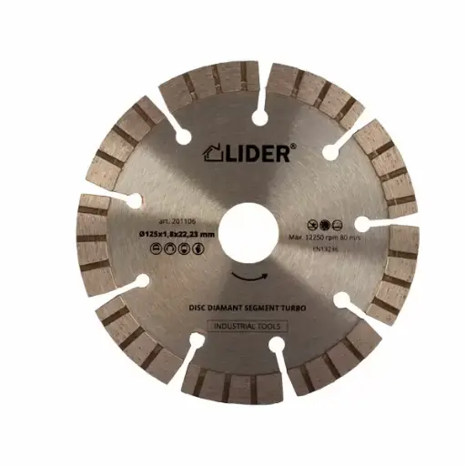 [201110] Disc diamantat_segment turbo_230x2,4x22,23mm