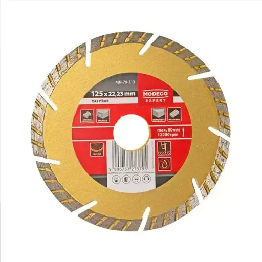 178001 Disc_125mm diamantat segmentat "TURBO" MN-78-313