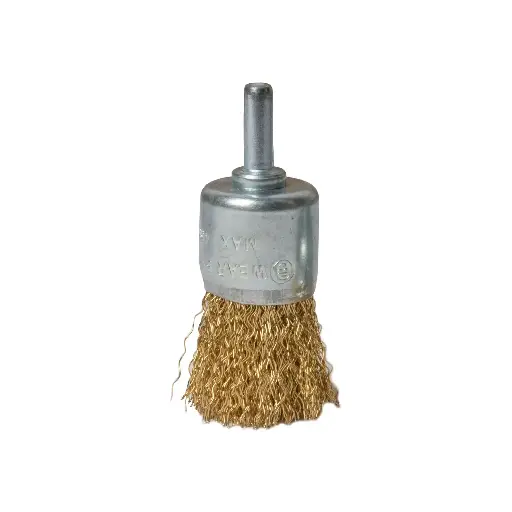Perie de sarma 25mm, tip pensula, coada 6mm, pentru masina de gaurit Profmet