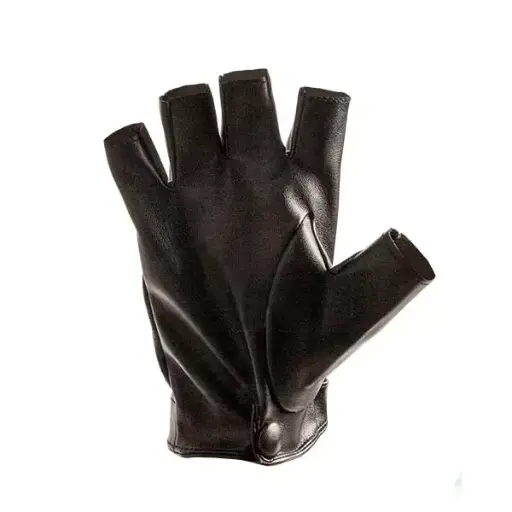 373507 Manusi din piele ecologic, fara degete, negru 9"(L) Profmet