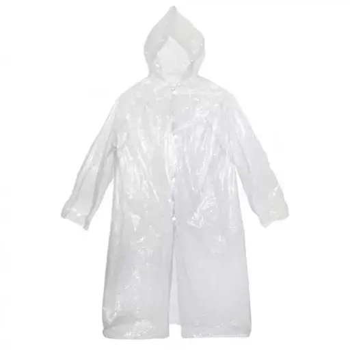 [365814] Pelerina de ploaie, 100% polietilena, transparenta