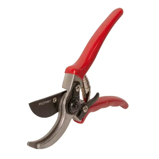 Foarfeca de gradina 210mm maner cu acoperire PVC si nicovala Profmet