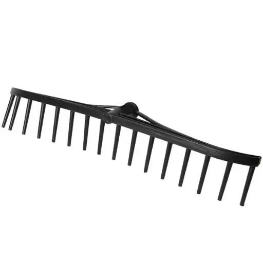 [Cod 389387] Grebla p/u fan 18 dinti, din plastic, fara coada