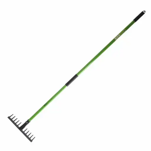 [389362 Profmet] Grebla 380 mm cu 16 dinti, coada din fibra de sticla Modeco Expert MN-79-406