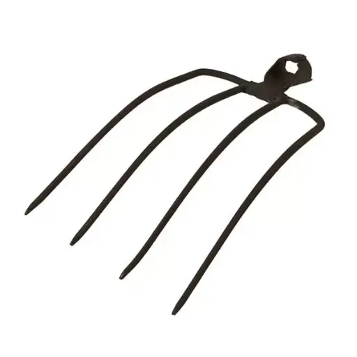 [389026] Furca cu 4 dinti, pentru fan, inaltime 420mm, latime 205mm, fara coada 